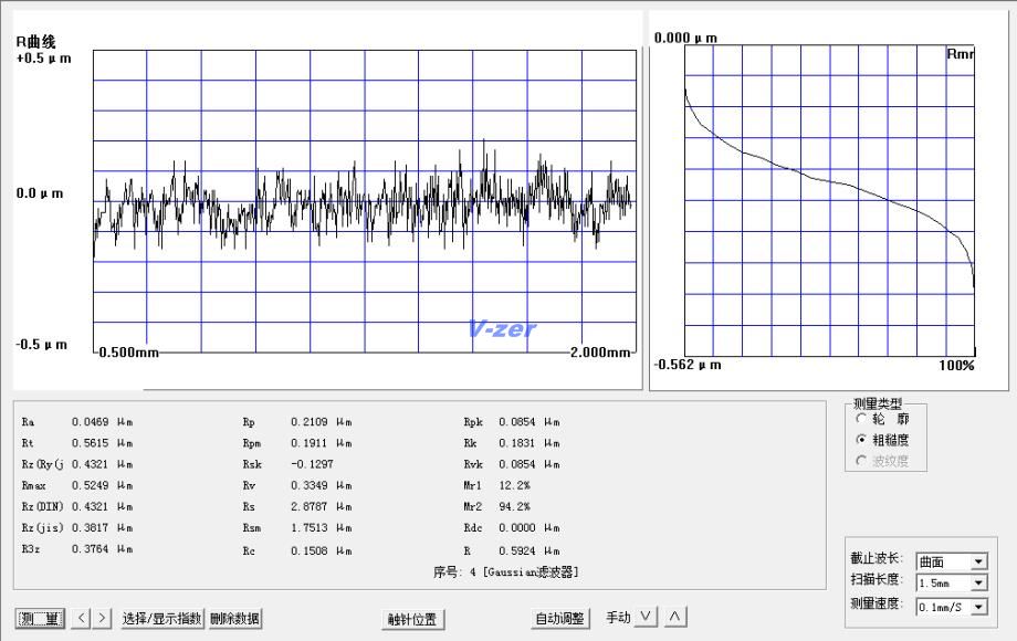 粗糙度仪测量实例,粗糙度仪测量精度